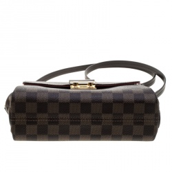 Pre Owned Louis Vuitton Damier Ebene Canvas Croisette Bag