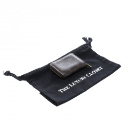 مملوكة مسبقًا محفظة عملات معدنية لوي فيتون سحاب كانفاس مونوغرامي