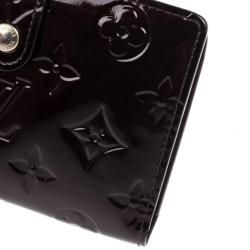 مملوكة مسبقًا Louis Vuitton Quetsche Monogram Vernis French Wallet