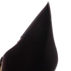 مملوكة مسبقًا Louis Vuitton Quetsche Monogram Vernis French Wallet