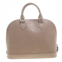 Pre Owned Louis Vuitton Dune Epi Leather Alma PM Bag