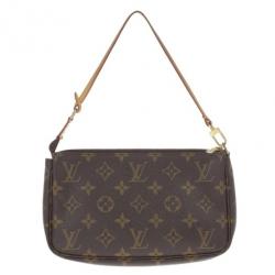 Pre Owned Louis Vuitton Monogram Canvas Pochette Accessoires