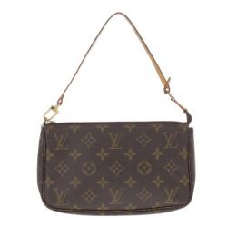 Pre Owned Louis Vuitton Monogram Canvas Pochette Accessoires