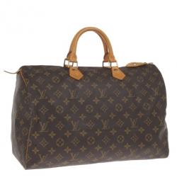 مملوكة مسبقًا Louis Vuitton Monogram Canvas Speedy 40