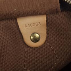 Pre Owned Louis Vuitton Monogram Canvas Speedy 30