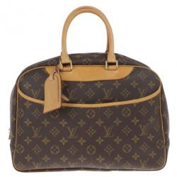 Pre Owned Louis Vuitton Monogram Canvas Deauville Vanity Case