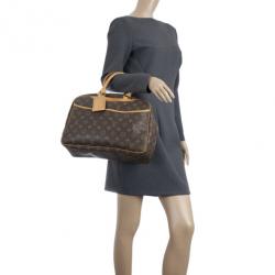 Pre Owned Louis Vuitton Monogram Canvas Deauville Vanity Case