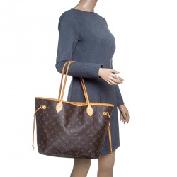 Louis Vuitton Monogram Canvas Neverfull MM Bag