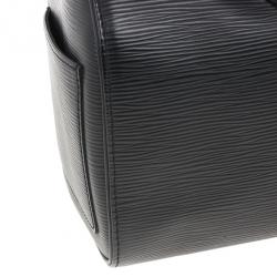 مملوكة مسبقًا Louis Vuitton Black Epi Speedy 25 Bag
