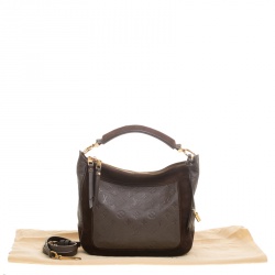 Pre Owned Louis Vuitton Ombree Monogram Empreinte Leather Audacieuse PM Bag