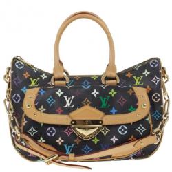 Pre Owned Louis Vuitton Black Multicolore Canvas Rita