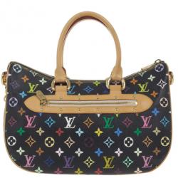 Pre Owned Louis Vuitton Black Multicolore Canvas Rita