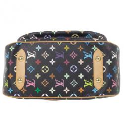 Pre Owned Louis Vuitton Black Multicolore Canvas Rita