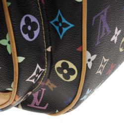 Pre Owned Louis Vuitton Black Multicolore Canvas Rita