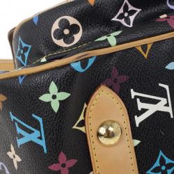 Pre Owned Louis Vuitton Black Multicolore Canvas Rita