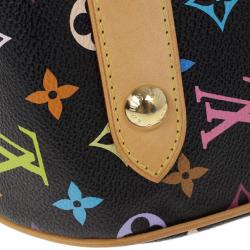 Pre Owned Louis Vuitton Black Multicolore Canvas Rita