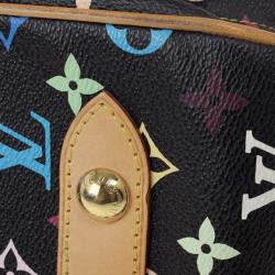 Pre Owned Louis Vuitton Black Multicolore Canvas Rita