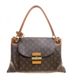 Pre Owned Louis Vuitton Havane Monogram Canvas Olympe Bag
