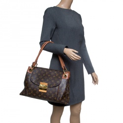 Pre Owned Louis Vuitton Havane Monogram Canvas Olympe Bag