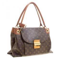 Pre Owned Louis Vuitton Havane Monogram Canvas Olympe Bag