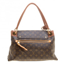 Pre Owned Louis Vuitton Havane Monogram Canvas Olympe Bag