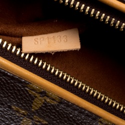 Pre Owned Louis Vuitton Havane Monogram Canvas Olympe Bag