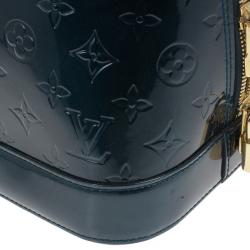 مملوكة مسبقًا Louis Vuitton Green Monogram Vernis Alma GM