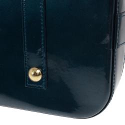 مملوكة مسبقًا Louis Vuitton Green Monogram Vernis Alma GM