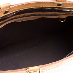 Pre Owned Louis Vuitton Amarante Monogram Vernis Brea GM Bag