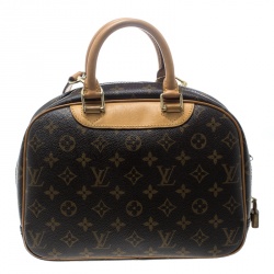 مملوكة مسبقًا حقيبة لوي فيتون دوفيل كانفاس مونوغرامية