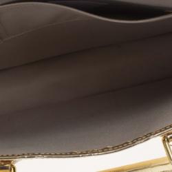 مملوكة مسبقًا Louis Vuitton Limited Edition Gold Monogram Miroir Sac Plat