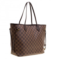 Louis Vuitton Damier Ebene Canvas Neverfull MM Bag