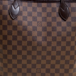 Louis Vuitton Damier Ebene Canvas Neverfull MM Bag