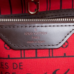 Louis Vuitton Damier Ebene Canvas Neverfull MM Bag