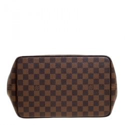 Pre Owned Louis Vuitton Damier Ebene Canvas Bergamo MM Bag