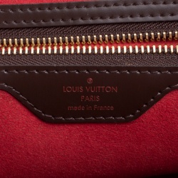 Pre Owned Louis Vuitton Damier Ebene Canvas Bergamo MM Bag