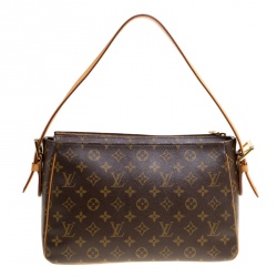 مملوكة مسبقًا حقيبة لوي فيتون فيفا سيت كانفاس مونوغرامي GM