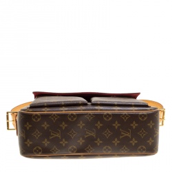 مملوكة مسبقًا حقيبة لوي فيتون فيفا سيت كانفاس مونوغرامي GM