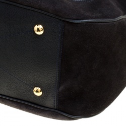 Pre Owned حقيبة لوي فيتون اوداسيوز جلد امبرانت مونوغرامية سوداء GM