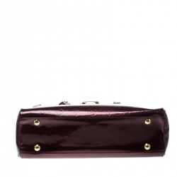 Pre Owned Louis Vuitton Pomme D’amour Monogram Vernis Melrose Avenue Bag