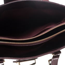 Pre Owned Louis Vuitton Pomme D’amour Monogram Vernis Melrose Avenue Bag