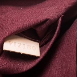 Pre Owned Louis Vuitton Pomme D’amour Monogram Vernis Melrose Avenue Bag