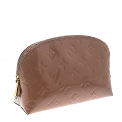 Pre Owned حقيبة مكياج صغيرة لوي فيتون فيرنيه مونوغرامية فلور وردية