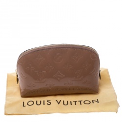 Pre Owned حقيبة مكياج صغيرة لوي فيتون فيرنيه مونوغرامية فلور وردية