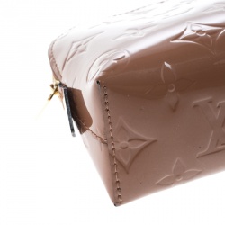 Pre Owned حقيبة مكياج صغيرة لوي فيتون فيرنيه مونوغرامية فلور وردية