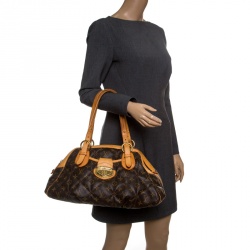 Pre Owned حقيبة لوي فيتون بولينغ اتوال كانفاس مونوغرامية