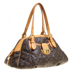 Pre Owned حقيبة لوي فيتون بولينغ اتوال كانفاس مونوغرامية