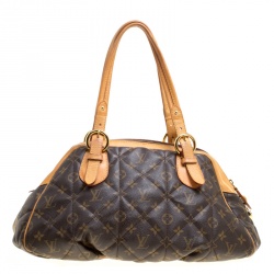 Pre Owned حقيبة لوي فيتون بولينغ اتوال كانفاس مونوغرامية