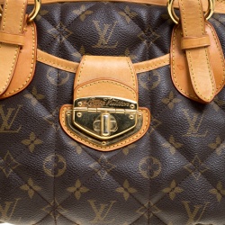 Pre Owned حقيبة لوي فيتون بولينغ اتوال كانفاس مونوغرامية