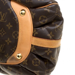 Pre Owned حقيبة لوي فيتون بولينغ اتوال كانفاس مونوغرامية